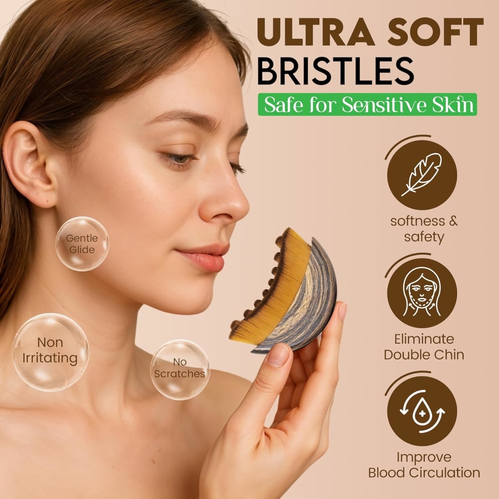Elevixa Lymphatic Contour Face Brush