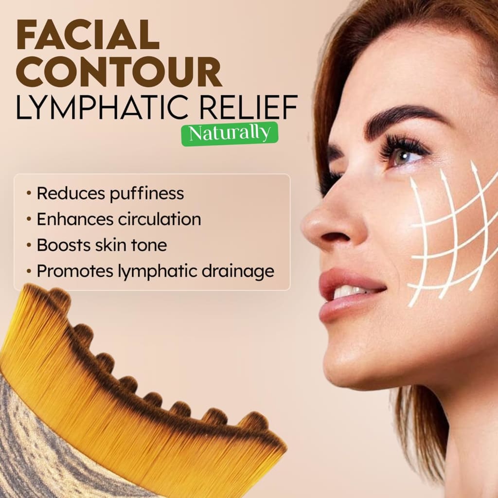 Elevixa Lymphatic Contour Face Brush