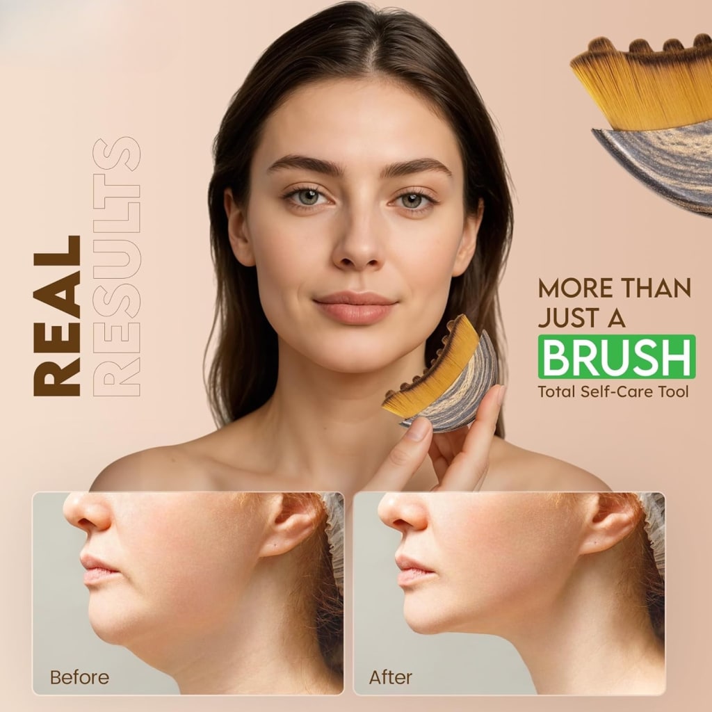 Elevixa Lymphatic Contour Face Brush